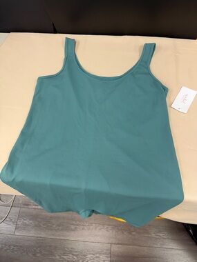 Isabel Maternity bodysuit one piece Women's Scoop Neck X-Large green maternity